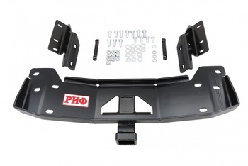 Фаркоп РИФ передний (переходник) для съемной лебёдки в штатный бампер УАЗ Патриот 2015+