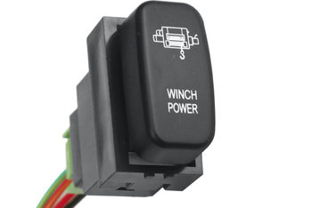 Кнопка ВКЛ/ВЫКЛ, оранжевый, WINCH POWER MITSUBISHI