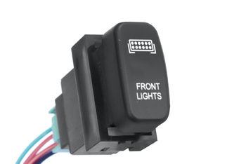 Кнопка ВКЛ/ВЫКЛ, оранжевый, FRONT LIGHTS MITSUBISHI