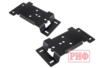 Кронштейны для крепления экспедиционной канистры к алюминиевому багажнику (платформе) РИФ