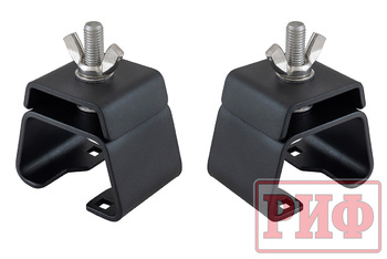 Кронштейны для верхнего крепления домкрата Hi-Jack к алюминиевому багажнику (платформе) РИФ