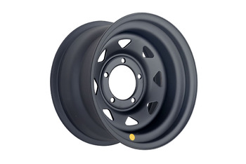 Диск усиленный УАЗ стальной черный (матовый) 5x139,7 8xR15 d110 ET-19 (треугольник мелкий) 1580-53910MB-19A17_U