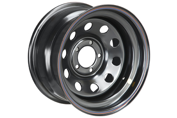 Диск усиленный JEEP стальной черный 5х114,3 8xR15 d84 ET-19 (уценка) 1580-51484BL-19_U1