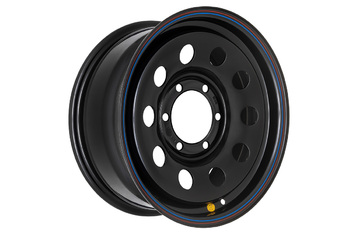 Диск усиленный стальной черный 6x139,7 7xR16 d110 ET+30 1670-63910BL+30X