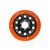 Диск усиленный стальной черный 6x139,7 8xR16 d110 ET-19 с бедлоком (оранжевый)