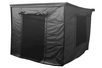 Стенки к автомобильной маркизе (тамбур) РИФ 2,5х2,5 м, черные