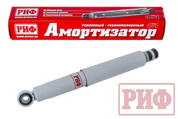 Амортизатор усиленный РИФ задний газовый Toyota Land Cruiser Prado 120, 150, FJ Cruiser лифт 0-45 мм