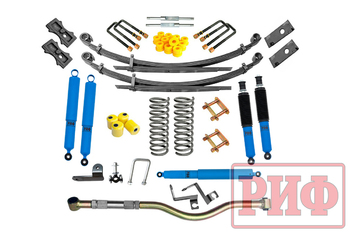 Лифт-комплект РИФ арктический УАЗ Патриот 2019+ лифт 30 мм мягкий