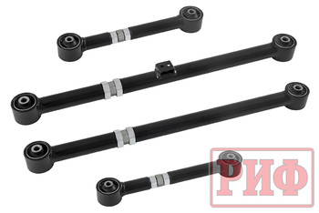 Тяги заднего моста РИФ регулируемые Toyota Land Cruiser Prado 120/150 (4 шт.)