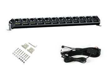 Светодиодная фара комбинированного света AURORA 762 мм 372W LED с RGB подсветкой