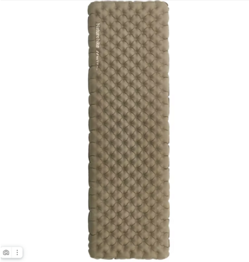 Коврик надувной Naturehike 186х64х8 см, светло-коричневый, без мешка