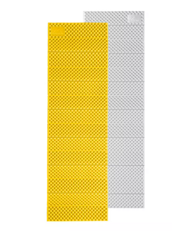 Коврик туристический Naturehike 185х56х1.8 см. IXPE, желтый (уценка)