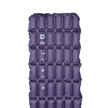 Коврик надувной утеплённый BTrace AirMat Comfort,184х52х7 см, (Синий)