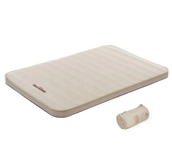 Коврик самонадувающийся Naturehike C10, двойной 200х132х10 cм, бежевый