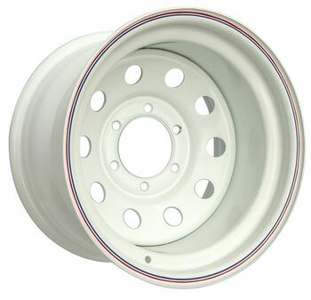 Диск усиленный Toyota Nissan стальной белый 6x139,7  10xR16 d110 ET-44