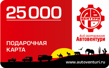Карта подарочная 25000