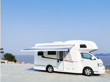 Маркиза автомобильная РИФ 4,0х2,5 м кассетная с электроприводом, корпус белый RIF5533-4025M