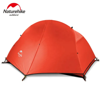 Палатка Naturehike Cycling 1-местная, алюминиевый каркас, сверхлегкая, красная