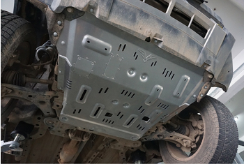 Защита Falcon радиатора и картера для Jetour T2, алюм. 8 мм