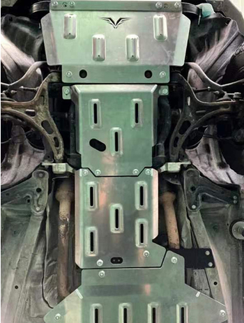 Защита Falcon радиатора, картера, РК, КПП для JEEP GRAND CHEROKEE WK2 2011-2019, алюминий, 8 мм