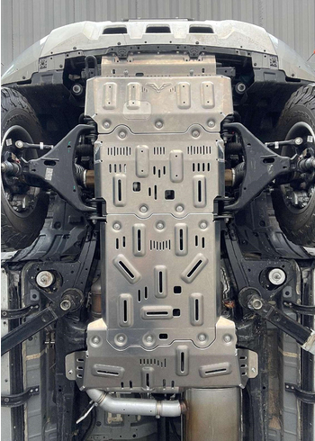 Защита Falcon радиатора, картера, РК, КПП для GWM Poer, бензин, алюминий. 8 мм