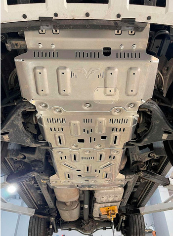 Защита Falcon радиатора, картера, РК, КПП для TANK 500 2022-2024 (бензин), алюминиевая, 8 мм