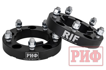 Проставки колёсные РИФ 5x150, ЦО 110,1 мм, толщина 30 мм, 14x1,5 Toyota Land Cruiser 100/105/200 (2 шт.)