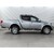 Крышка кузова Mitsubishi L200 2013-2015, трёхсекционная, алюминиевая, черная